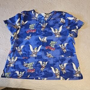 Dumbo Scrub Top